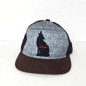 Prana Lone Wolf Journeyman Hat Cap Mesh Trucker Adjustable Snapback Unisex
